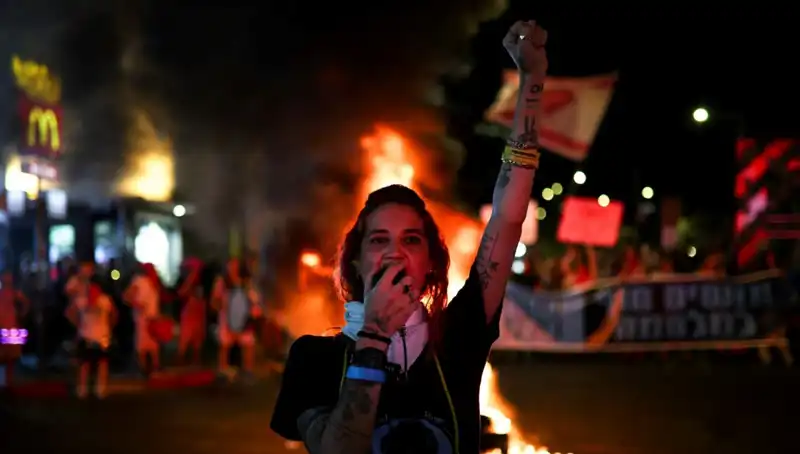 Gazze Savaşı İsyanı: İsrail'de Binlerce Konser ve Sokak Gösterileri