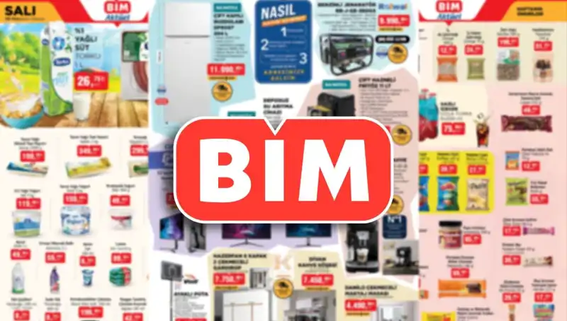 BİM 6-7 Mayıs Aktüel Kataloğu ile En Favori Ürünler Kapınıza Gelecek