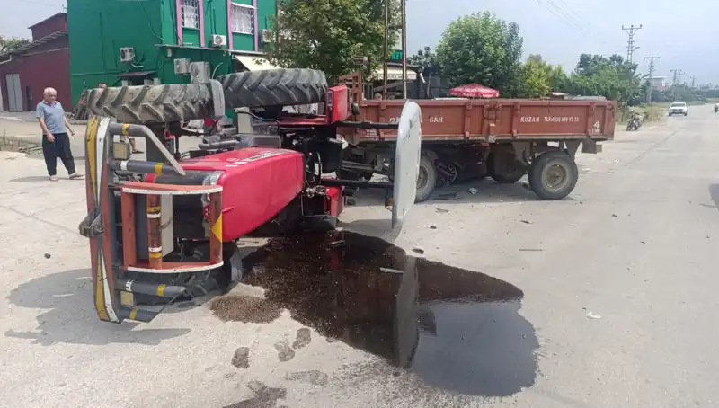 Otomobille Traktör Çarpıştı, İki Kişi Yaralandı: Kaza Sonrası Gelişmeler