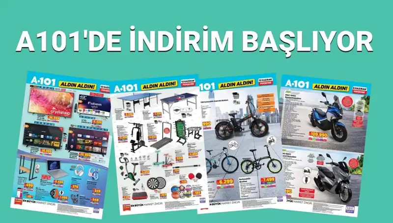A101 Market'te 12 Haziran 2025 Fırsatları: Şaşırtan Aktüel Kataloğu