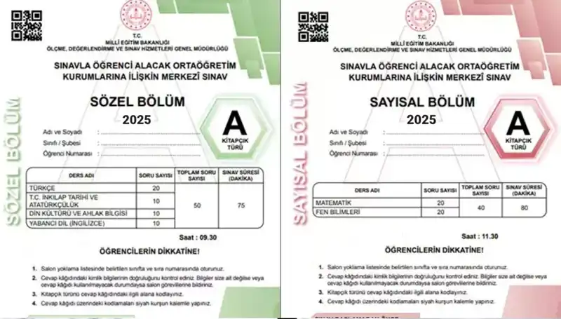 2025 LGS Soru ve Cevap Anahtarı Yayımlanma Tarihi Duyuruldu!