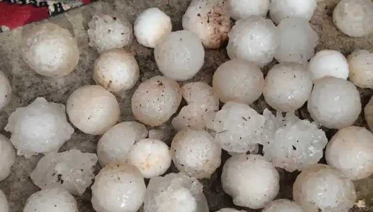 Şanlıurfa'da Kar Topu Büyüklüğünde Dolu: Doğa İle Başbaşa Kalan Şehir