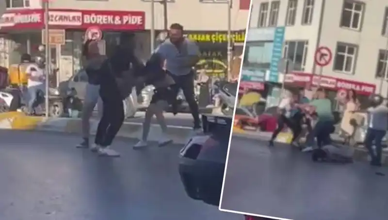 Esenyurt'ta Motosikletli İki Kadına Şok Eden Saldırı: Dehşet Anları