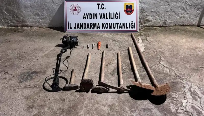 Aydın'da Kaçak Kazı Yaparken Yakalanan Suçluların Başına Gelenler