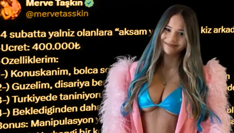 Mahkeme, Merve Taşkın’ın 400 Bin Liralık Akşam Yemeği İstemini Değerlendirdi!